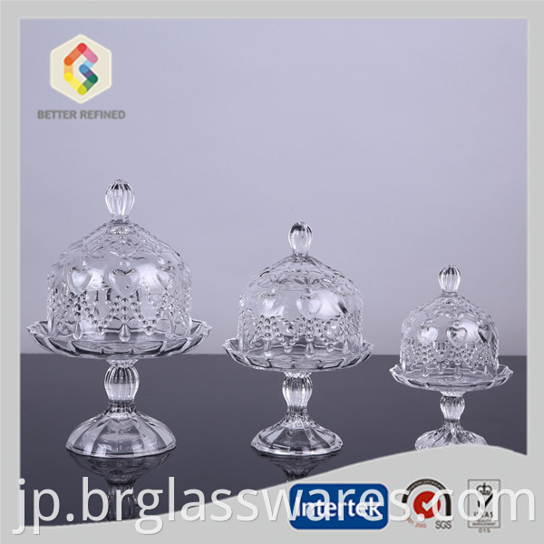 Wedding Cake Stand With Glass Dome